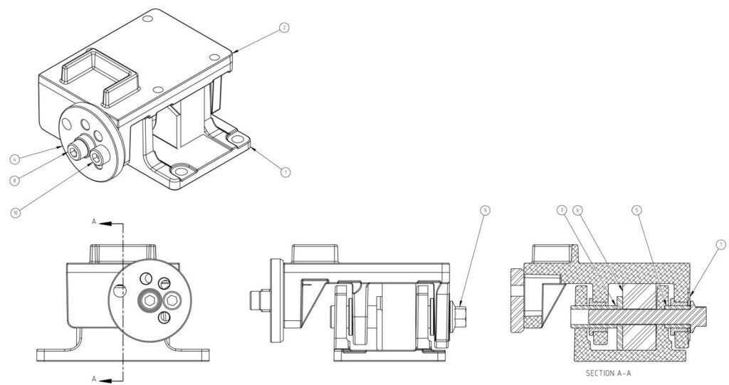 SUB-ASSEMBLY-A-3-REAR-DECK-HINGE