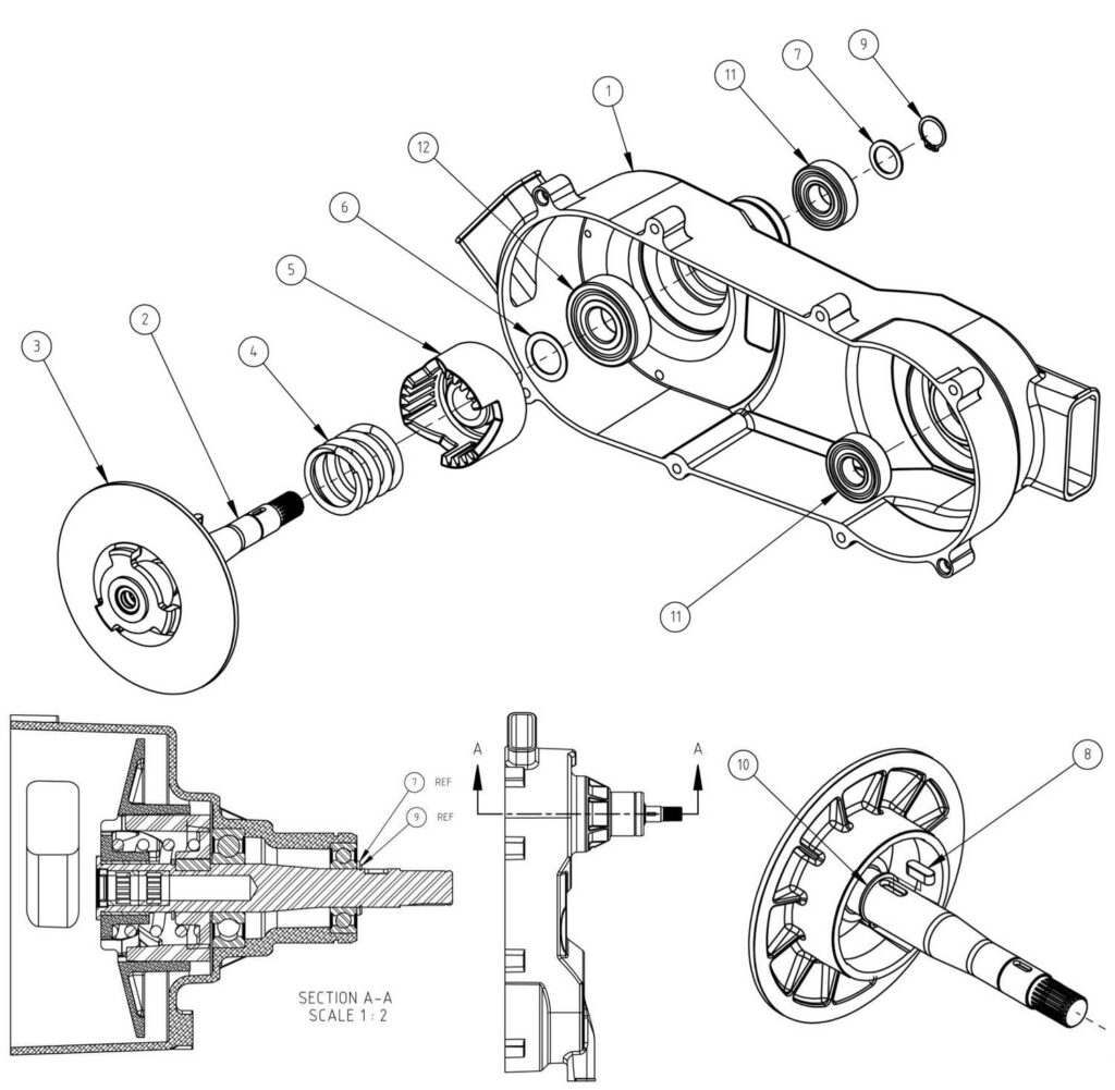 SUB-ASSEMBLY-E-1-OUTER-TRANSMISSION-CASE