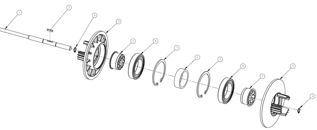 SUB-ASSEMBLY-E-2-STEERING-SHEAVE