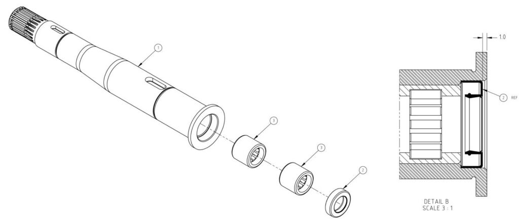 SUB-ASSEMBLY-E-3-OUTER-DRIVE-SHAFT